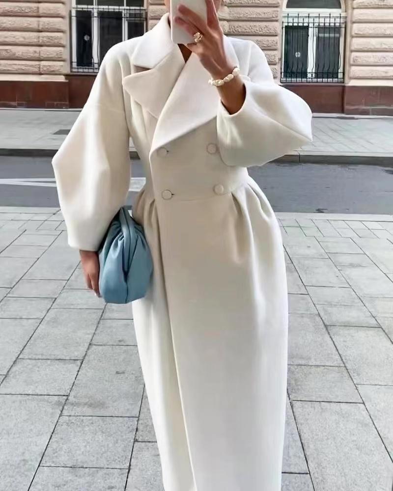 Sophia | Women's Double Breasted Tailored Coat