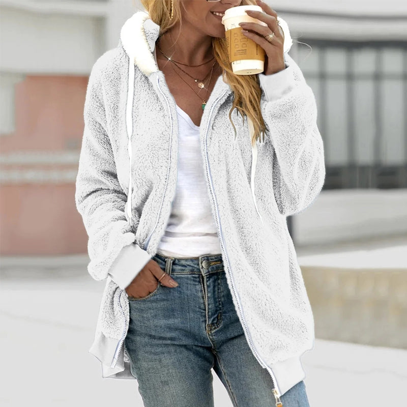 Maya | Women's Zip Up Fleece Hoodie