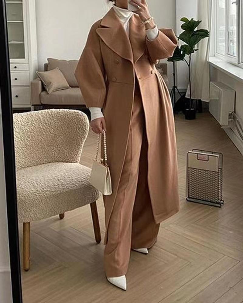 Sophia | Women's Double Breasted Tailored Coat