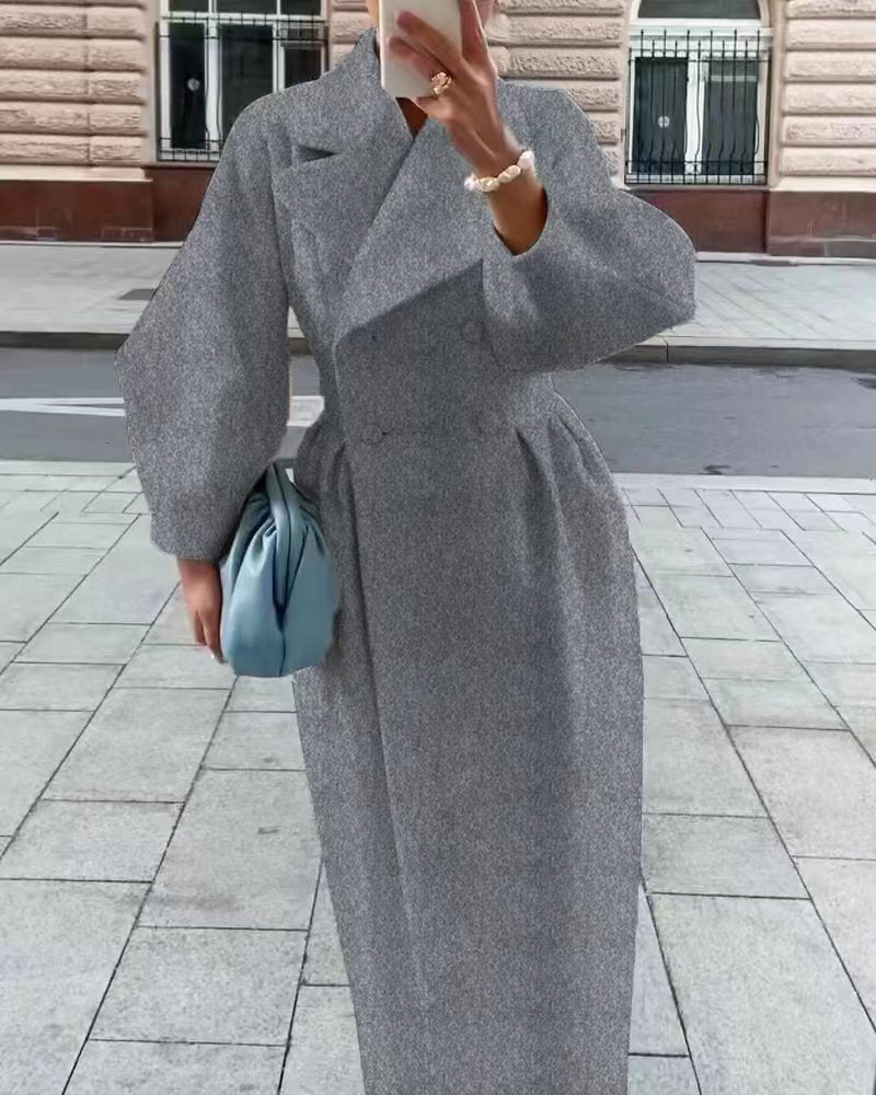 Sophia | Women's Double Breasted Tailored Coat