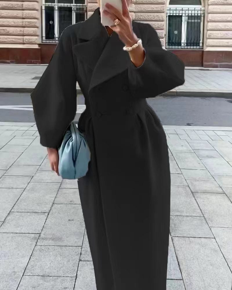 Sophia | Women's Double Breasted Tailored Coat